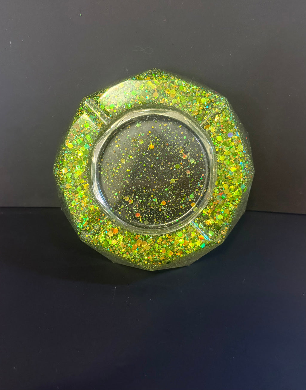 Lime Green Ashtray