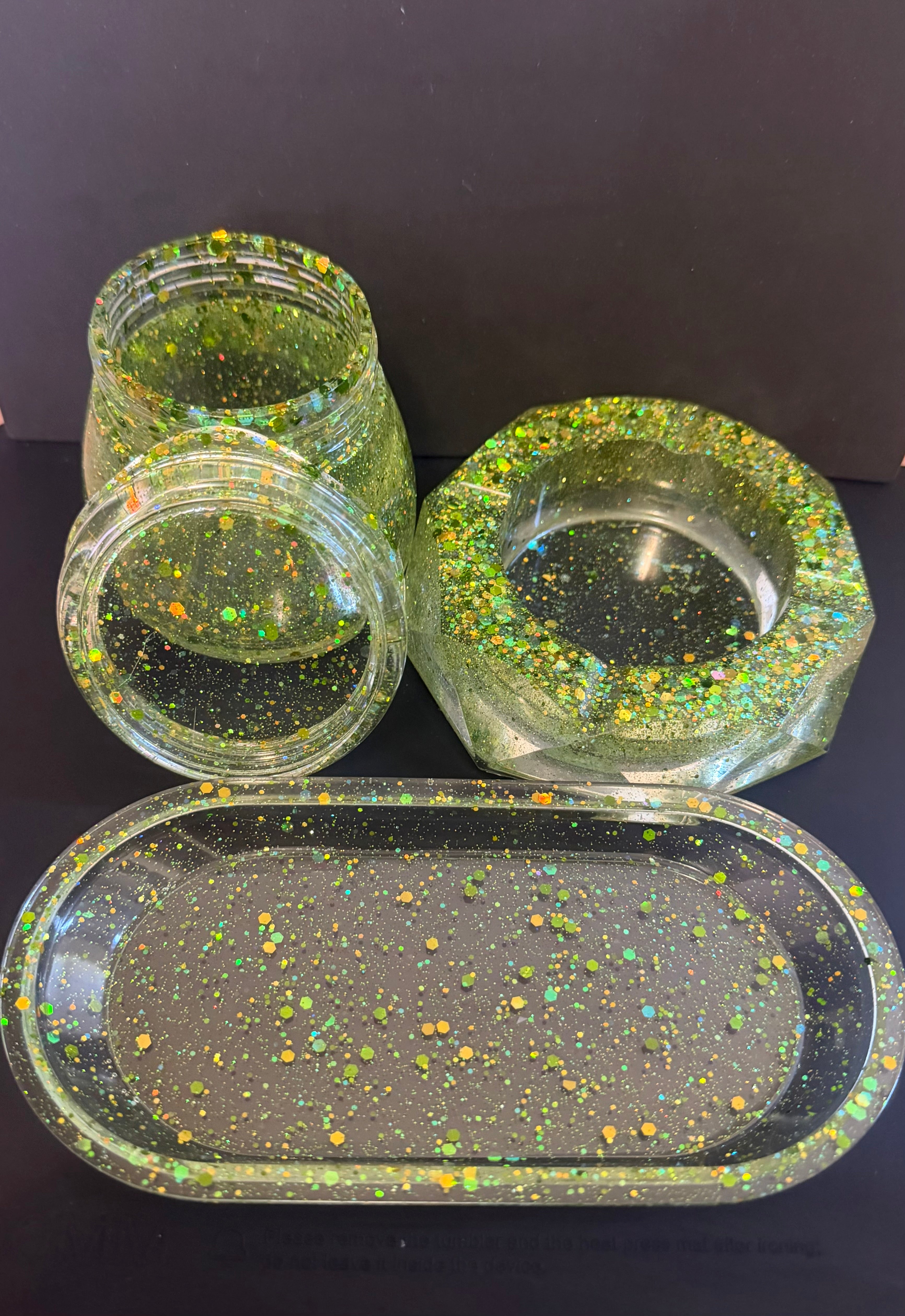Tray + Jar + Ashtray