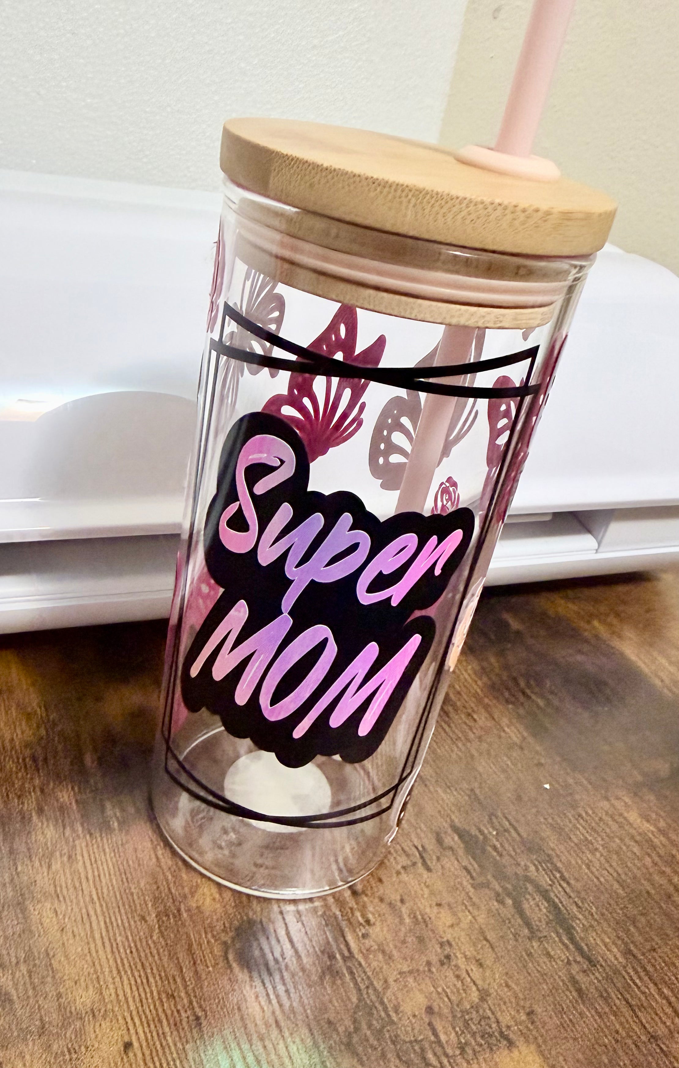 Glass Tumbler 18oz