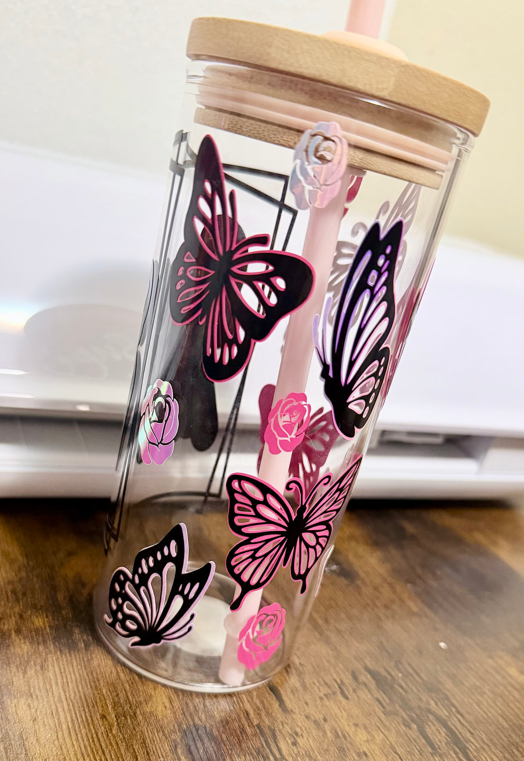 Glass Tumbler 18oz